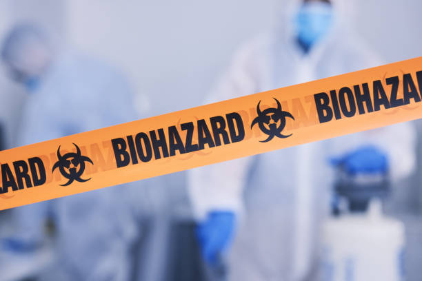 Professional Biohazard technician working in Camden, OH
